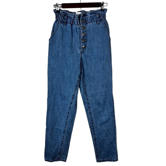 Forever 21 • High Waisted Paperbag Waist Jeans - Picture 1 of 8
